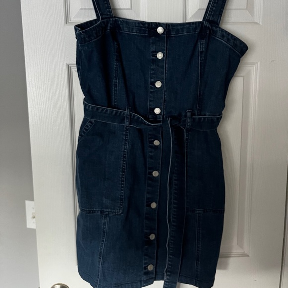 Gap Button up Denim Romper - Picture 1 of 2
